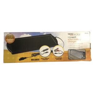 Thunderbolt Magnum Solar 1.5 Watt Solar Battery Charger Suitable For All 12V DC